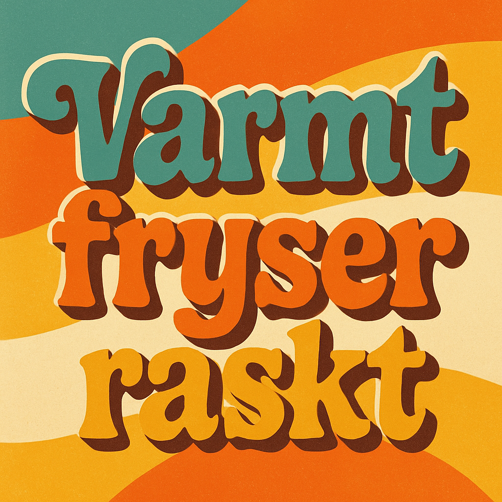 Varmt fryser raskt